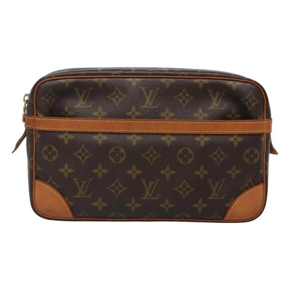 LOUIS VUITTON Monogram Compiegne 28 Clutch Bag - Picture 12 of 16